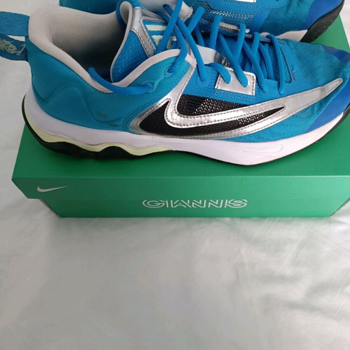 Nike Zoom Freak 4 size 44 like new, gray and blue