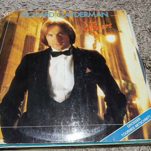 Richard Clayderman In Concert vinyl record like new