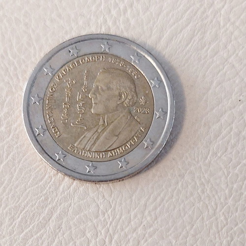 Commemorative 2 Euro Coin 2023, Like New, Konstantinos Karatheodoris