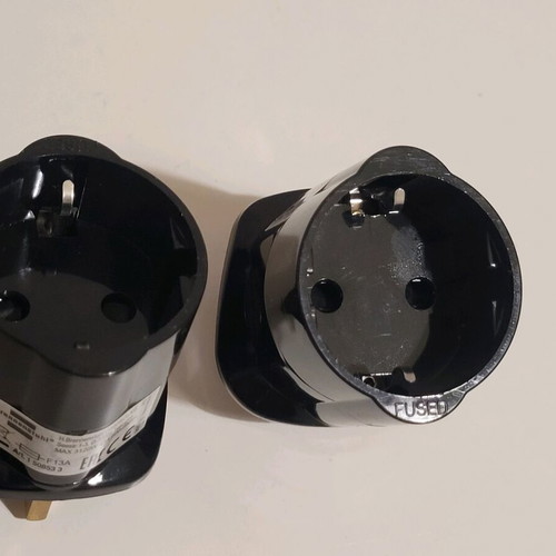 Brennenstuhl UK Plug Adapters new, pack of 2