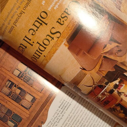 AD Italian Style magazine used, November 2005 issue