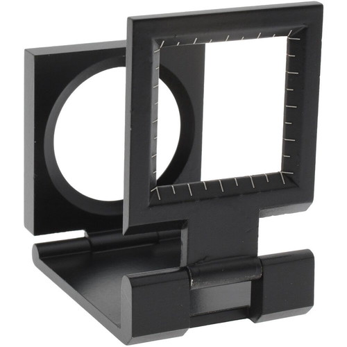 Two Foldable Metal Magnifiers with 10x Glass Lens, New