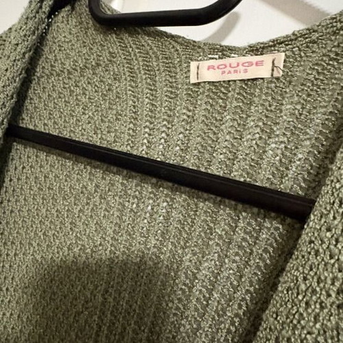 Medium knitted cardigan thin, new