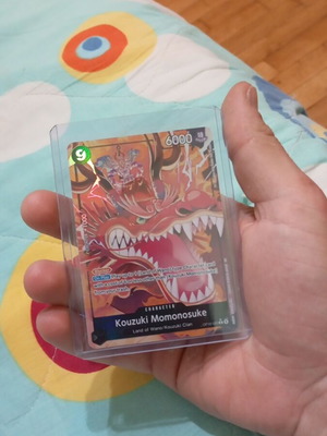 One Piece Kouzuki Momonosuke Card like new