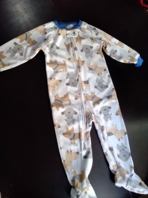 Fleece sleep sack used for 2-year-old