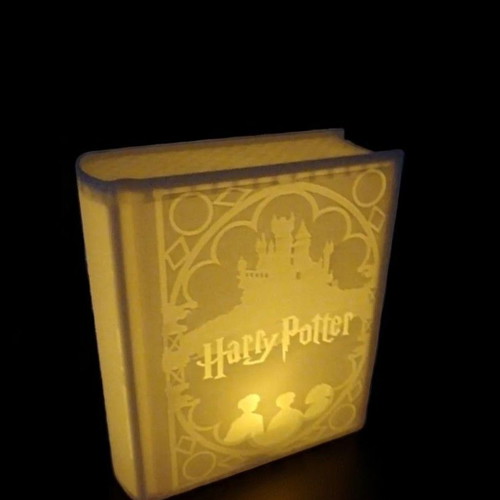 Magic Book Light 3D Printed Fan Art from Harry Potter world new