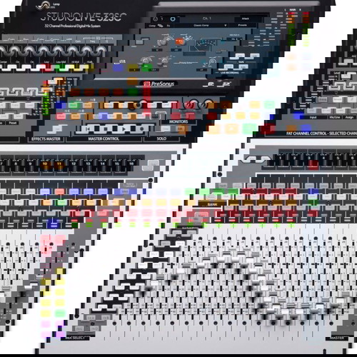 Presonus StudioLive 32SC σε κατάσταση καινούριας με κούτα και κάλυμμα