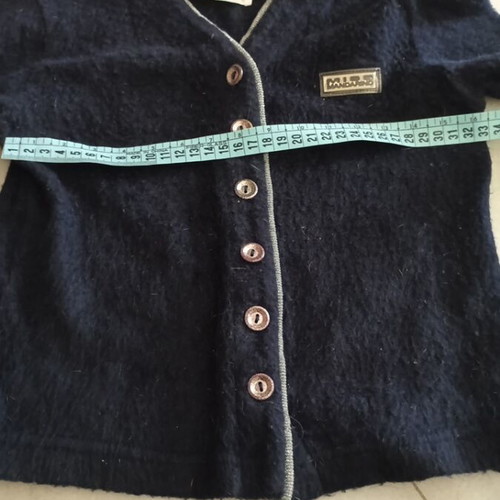 Mandarino children's cardigan like new, wool with lame details