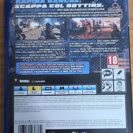 Payday 2 Crimewave Edition PS4 game, European version