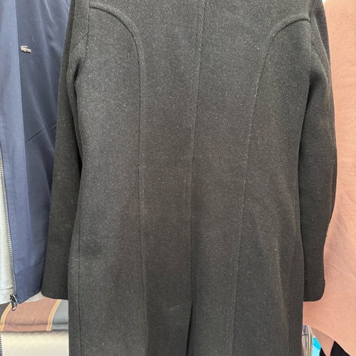 Benetton women's black coat like new, size S
