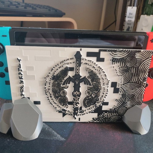 Zelda Nintendo Switch dock cover like new