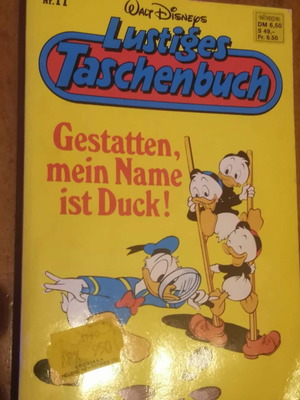 Walt Disney Lustiges Taschenbuch Nr. 77 «Gestatten, mein Name ist Duck!» κόμικ