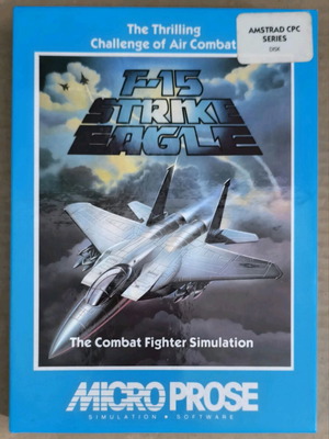 F-15 Strike Eagle (MicroProse) (Amstrad Disk) like new