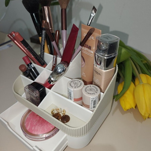 Make-up Organizer with Drawer New for Cosmetic Organization