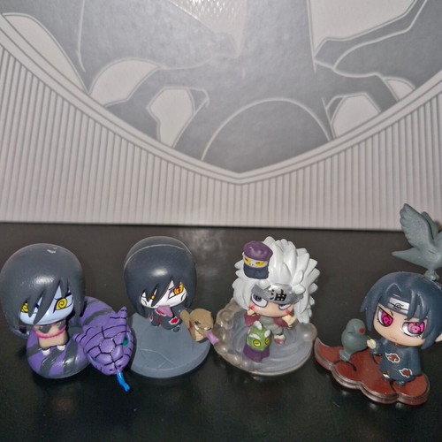 Naruto Shippuden set of 4 figures new