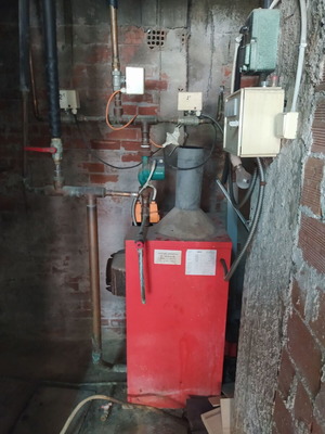 Маслен котел Sime 1R 5 употребяван с резервоар 2000L