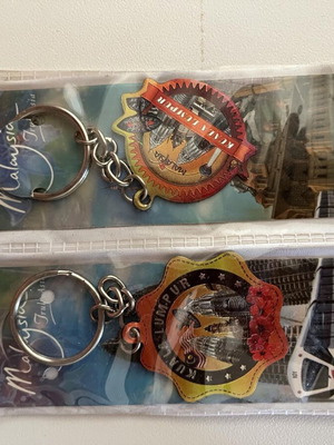Keychains set of 2 new