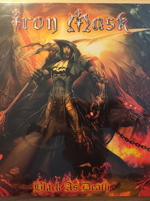 Iron Mask Black As Death 2LP Gatefold vinyl new, power metal