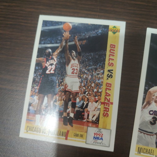 NBA Upper Deck 1992 Michael Jordan cards like new
