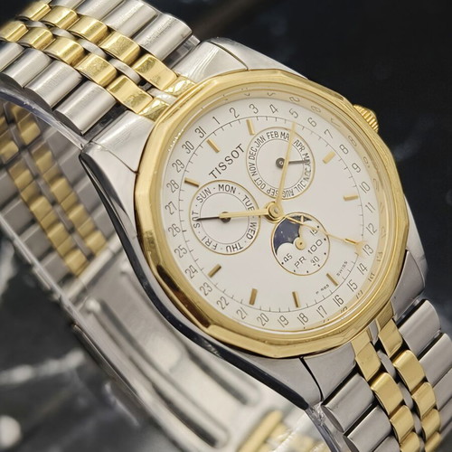 Tissot PR 100 Triple Calendar Moonphase watch