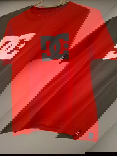 μπλουζα κόκκινη DC εφηβική/γυναικεια medium