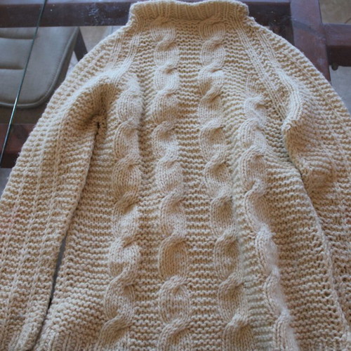 Wool sweater 100% lambswool like new, size L