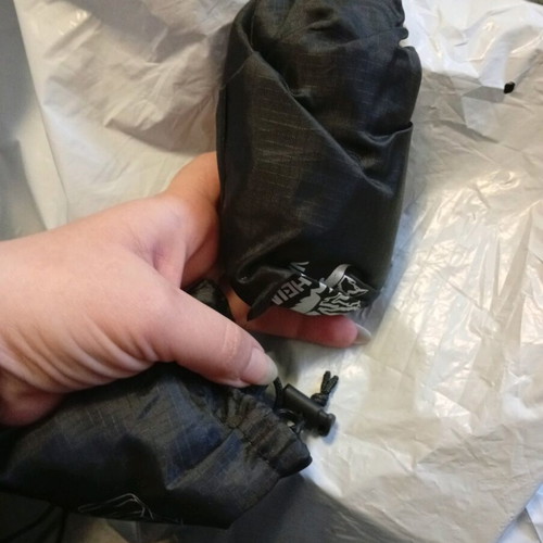Back bag waterproof emergency use like new
