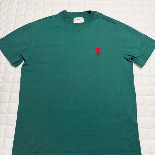 Ami T-shirt like new, green, size L