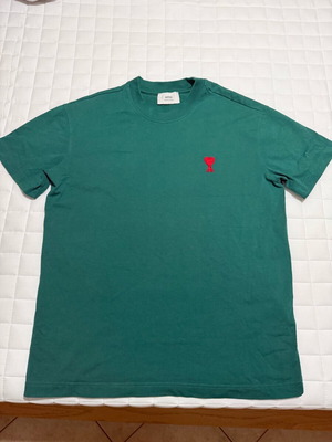 Ami T-shirt like new, green, size L
