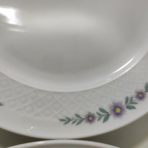 Seltmann Weiden Bavaria plates used, set of 2 pieces