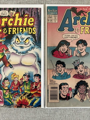 Archie & Friends Comics #4 & #9 used, 1995 editions with Sabrina