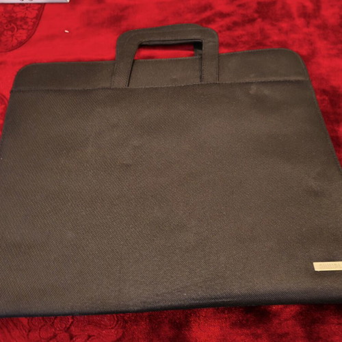 Philips professional slim conference folder bag, black