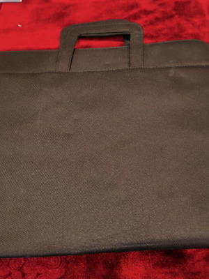 Philips professional slim conference folder bag, black