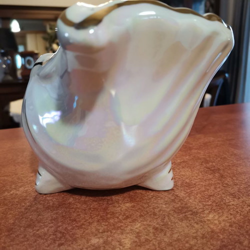 Ceramic decorative shell like new