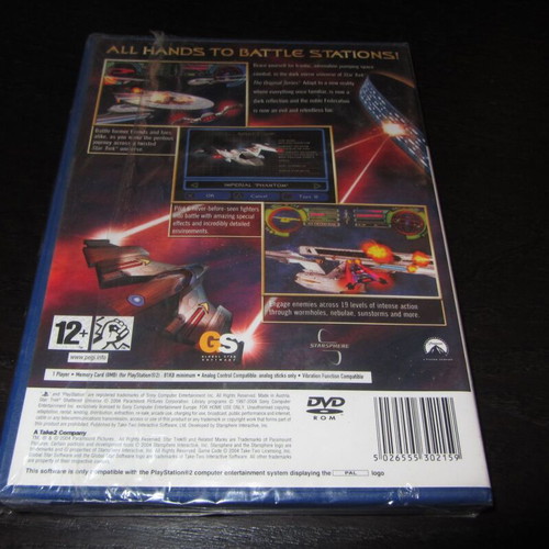 Star Trek Shattered Universe παιχνίδι για PlayStation 2 καινούργιο σφραγισμένο