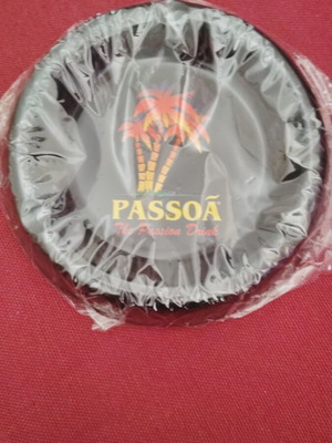 Ashtrays Passoa aluminum set of 2 and 1 Budweiser iron new