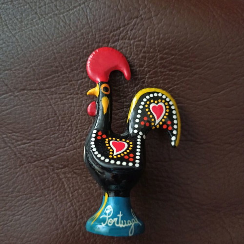 Portugal Rooster used, handmade folk art