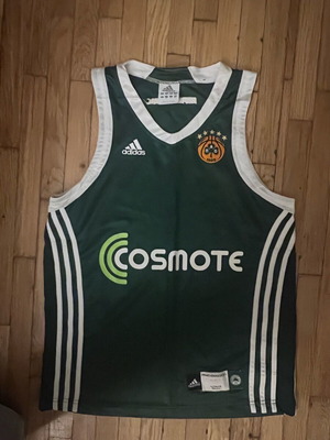 Φανέλα Παναθηναϊκού μπασκετ 2010 Adidas συλλεκτική σαν καινούργια