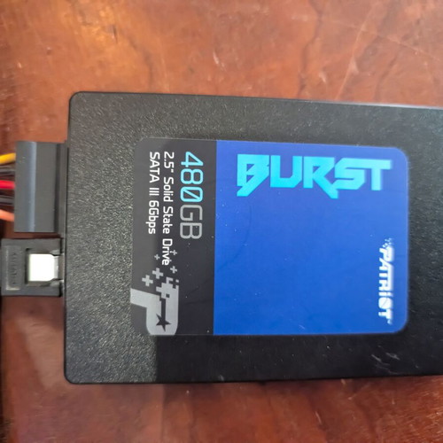 Patriot Burst 480GB 2.5" SSD like new