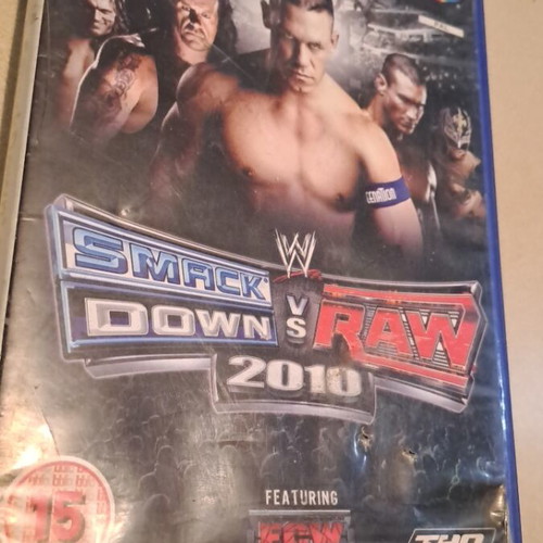 PlayStation 2 wrestling games like new, WWF SmackDown and SmackDown Vs Raw 2010