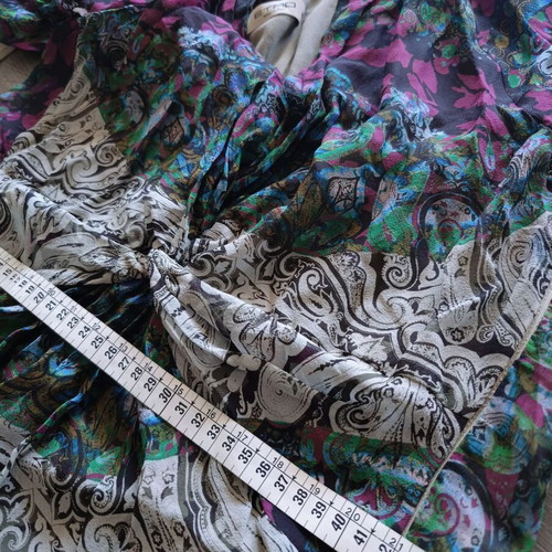 Etro silk dress XL IT46 like new, multicolor