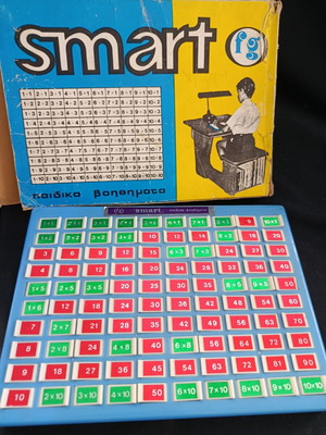 Smart educational game used, multiplication aid