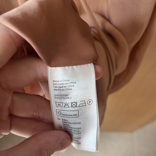 H&M Pink Midi Dress XS like new