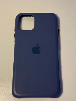 Apple θήκη σιλικόνης για iPhone 11 Pro μεταχειρισμένη, γαλάζια