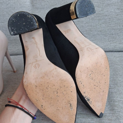 Mourtzi black pumps size 37 used