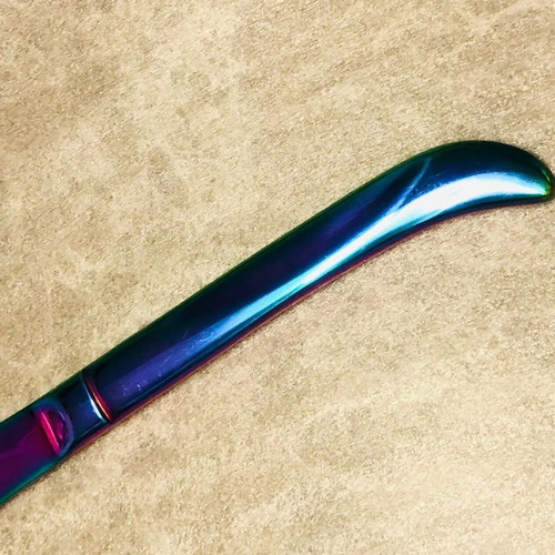Titanium gradient kitchen knife new