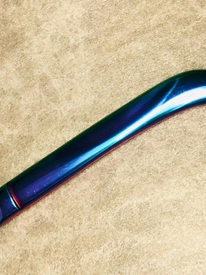 Titanium gradient kitchen knife new
