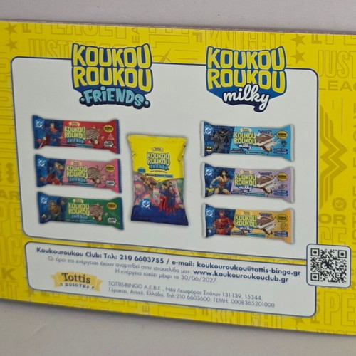 Bingo Koukouroukou DC sticker album complete