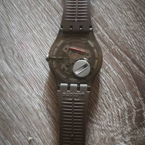 Swatch New Gent Brown Rebel watch SUOC700