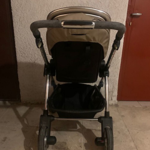 Silver Cross 2-in-1 stroller and carrycot used